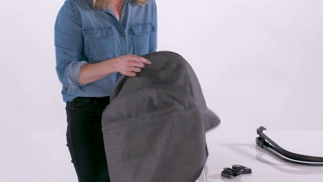 Коляска UPPAbaby Cruz V2 / Vista v2 как снять и установить ткань капюшона смотреть онлайн