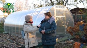 Установка теплицы "Сигма с L-блоком" от компании "Воля".