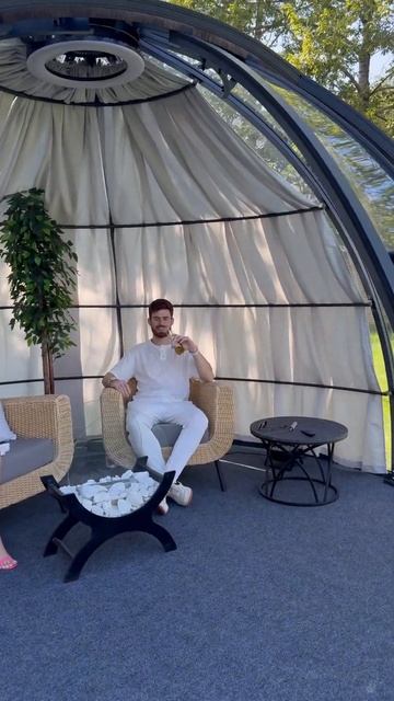 Купол d4 метра от Завода теплиц ру #дача #купитьтеплицу смотреть онлайн