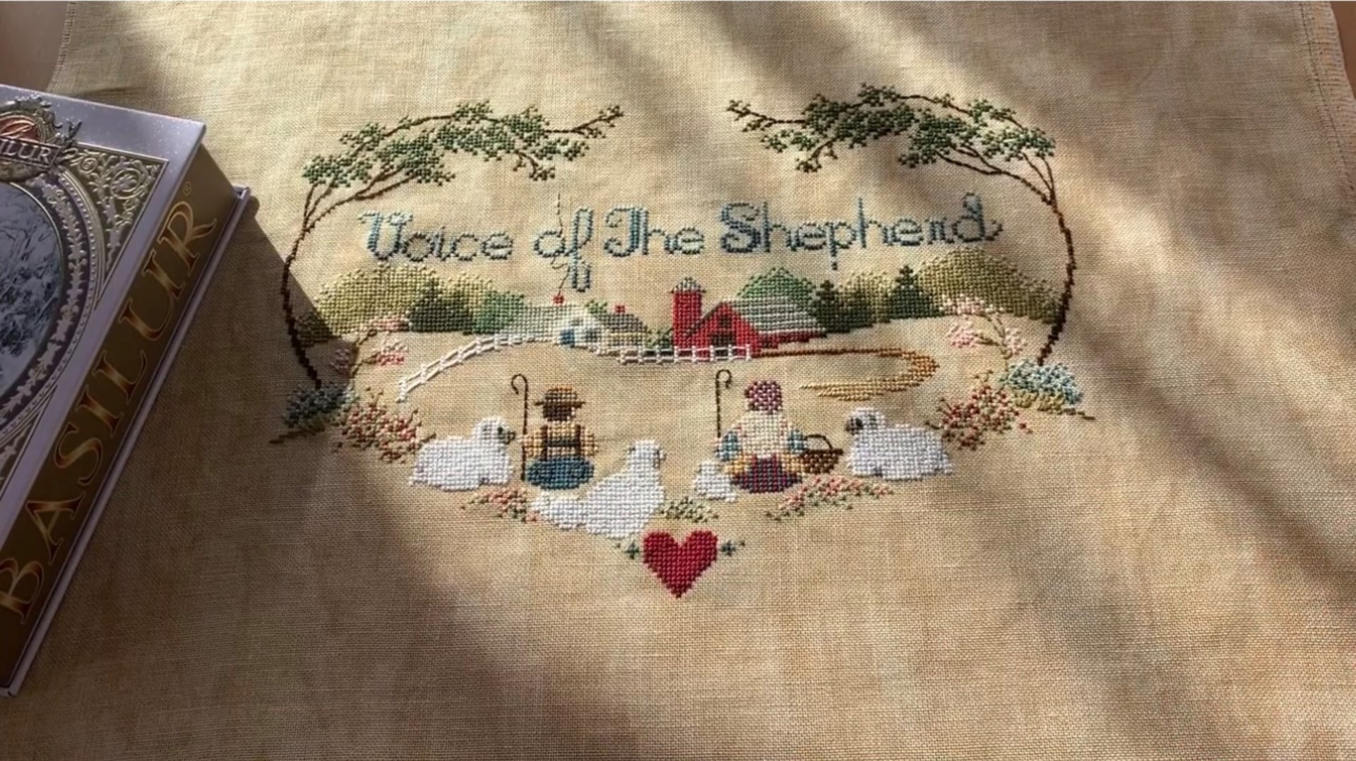 Вышивка крестом/Готовая работа “Голос Пастуха”(Voice of Shepherd) от Told in a Garden (2019 г.) смотреть онлайн