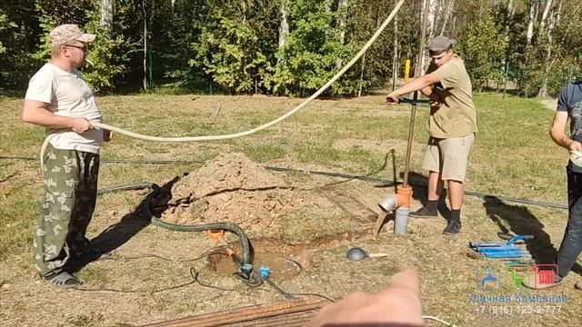 Бурение абиссинской скважины! Подробно показываем ве? смотреть онлайн