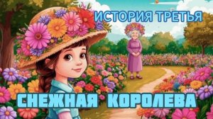 Аудиосказка "Снежная королева" История третья "Цветник женщины, которая умела колдовать".