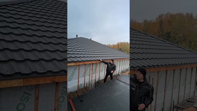 Металлочерепица. Каркасный дом. Этапы строительства к смотреть онлайн