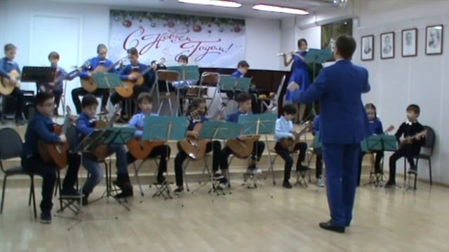 "Колокольчики бубенчики". Новогодний каламбур. Аранжировка Р.Канаматова смотреть онлайн