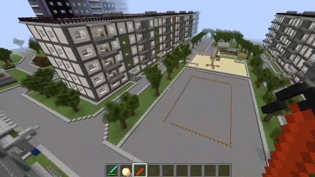 взрываем сумасшедший курятник в Майнкрафте смотреть онлайн