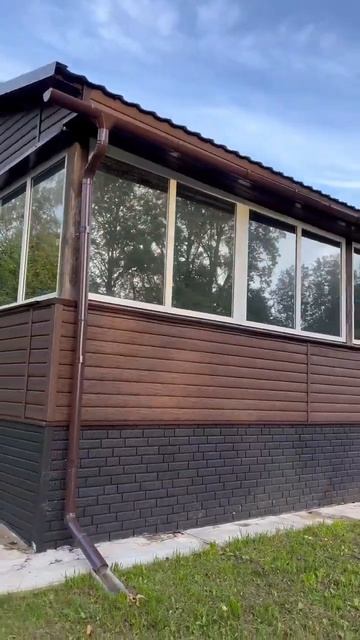 Тонирование террасы загородного дома в КП Алино. Тони?