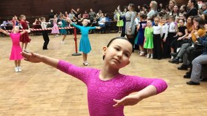 Спортивные бальные танцы. Дети.