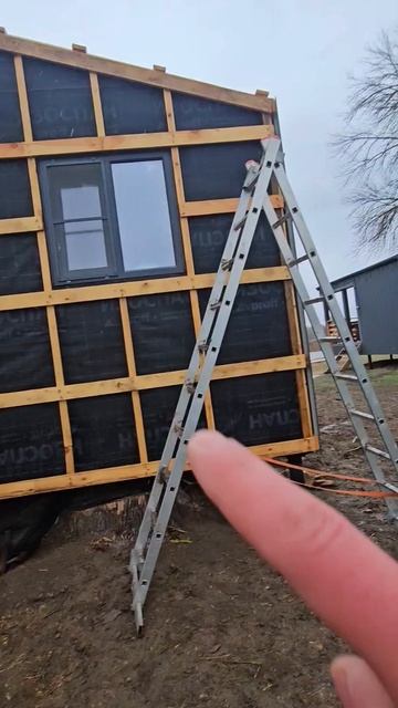 Мини Барн Хаус 7×5м, Фасадная отделка с21 Профиль #дом34к?