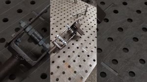 трубогиб для профильной трубы 20х20 и 15х15 под 90 градусов