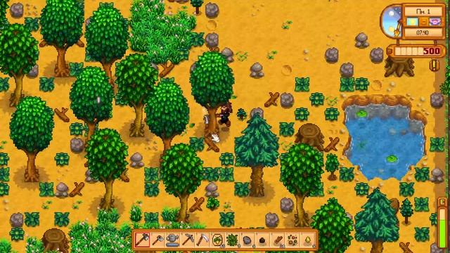Stardew Valley - день 1.