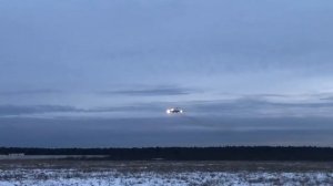 Ил 62 заход на посадку аэродром Чкаловский
