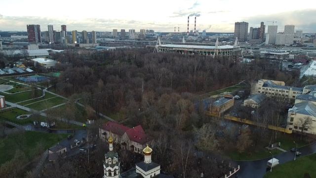 Черкизовский пруд. Церковь Ильи Пророка. Москва. смотреть онлайн