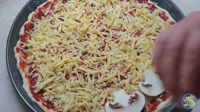 Настоящая домашняя Итальянская овощная пицца - Колори Дель Эстате - Цвета Лета (1)