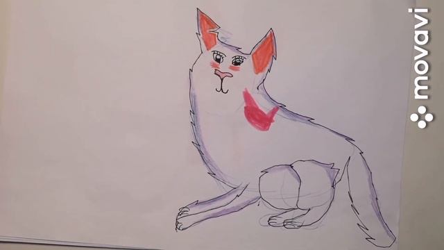 Drawings. Cats 😻 / Рисунки котов😽😸 смотреть онлайн