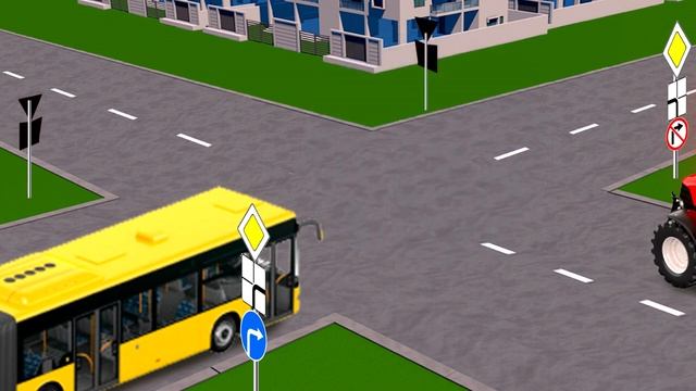 Кто из водителей выбрал разрешенную траекторию для движения?