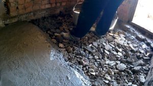 ВСЁ ПО ГРАФИКУ!!!ПОЛ В САРАЕ ПРЕОБРАЖАЕТСЯ!!!ЗАЛИВКА ПР?