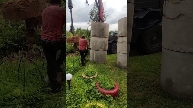 382). делаем новый колодец 10 колец смотреть онлайн