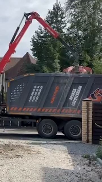 Вывоз мусора после этапа работ по реконструкции озеле смотреть онлайн