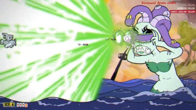Cuphead Part 16 - Русалка смотреть онлайн