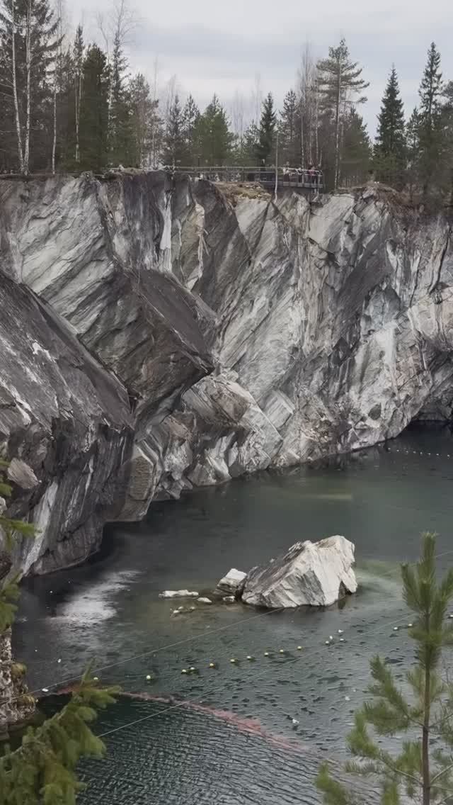 Горный парк Рускеала мраморное сердце Карелии. Путешествия по России смотреть онлайн