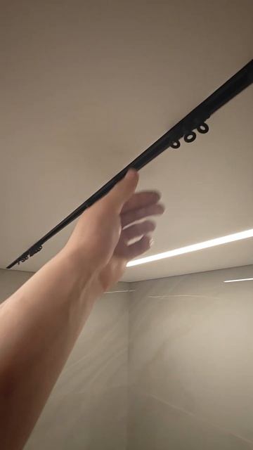 Однорядный скрытый карниз для шторки в ванной комнате смотреть онлайн