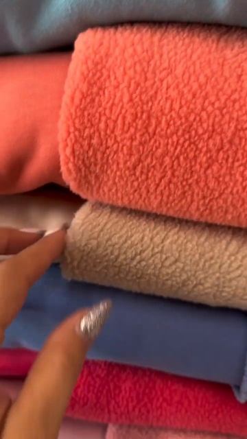 Футер барашек. Ткань на меху.