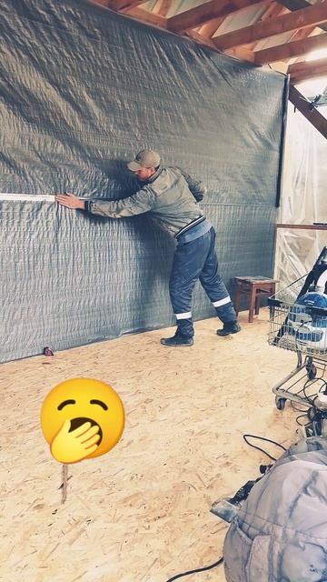 изоляция пароизоляции🤯 DIY 💪🔨 смотреть онлайн