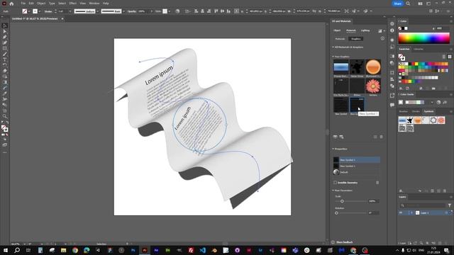 sheet of paper in illustrator / лист бумаги в иллюстраторе смотреть онлайн