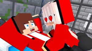 Джей Джей и Майк Сбегают из тюрьмы Майнкрафт Анимация