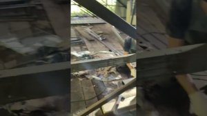 выперло) вспучило сваи на террасе, исправляем проблем?