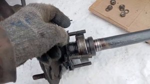 Замена подшипника и сальника полуоси Нива Шевроле