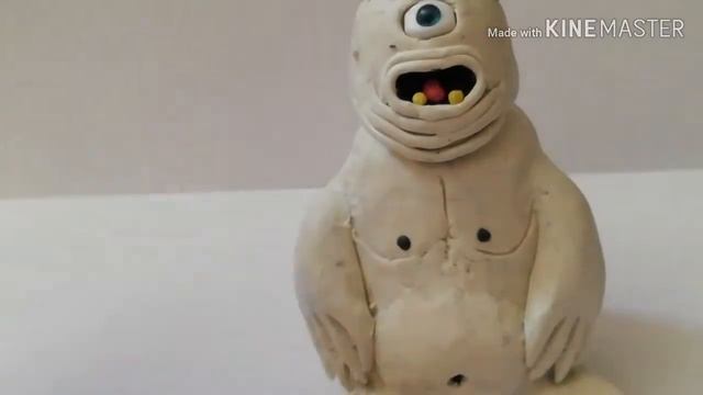 Прикольные фигурки из пластилина 😌😁 смотреть онлайн