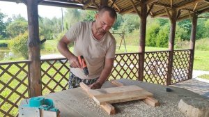 Как склеить доски без струбцин #склейка #доски #лайфха?