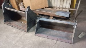 Челюстной ковш на маленький минипогрузчик. Кит комплект для самостоятельной сборки.