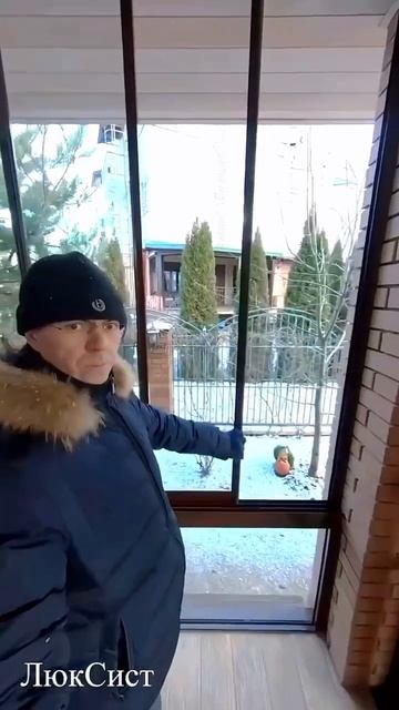 Веранда с финским остеклением LUXSYST смотреть онлайн