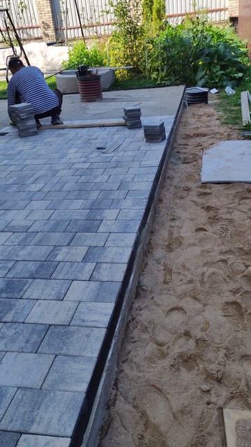 #благоустройствотерритории #дача#тротуарнаяплитка смотреть онлайн