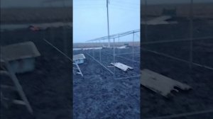 теплица односкатная  своими руками из поликарбоната