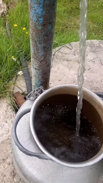 Носили воду так? Я нет, я вёдрами 💪 у нас был колодец ж?