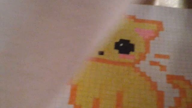 Мои рисунки по клеточкам.3 часть мои рисунки! смотреть онлайн