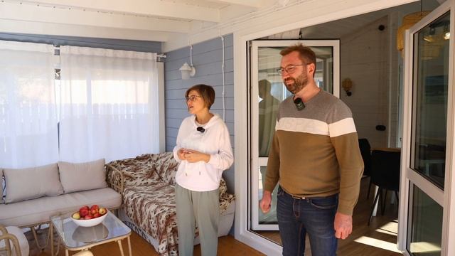 Обзор дома из двойного бруса, по проекту Пир🏡 смотреть онлайн