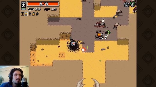 Nuclear Throne: Robot - Дошёл до трона!