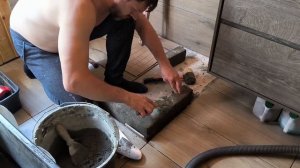 Как сделать ДУШЕВОЙ ПОДДОН В УРОВЕНЬ С ПОЛОМ, водяной ?