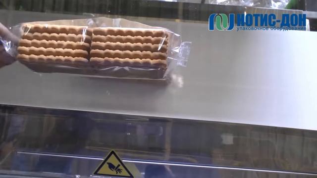 Упаковка печенья и зефира на МГУ-НОТИС