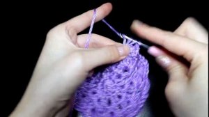 Ажурная шапка крючком Объемный цветок (часть1)/ Crochet hat