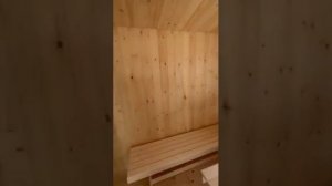 Каркасная баня 5х2.5 м на два помещения (обзор)