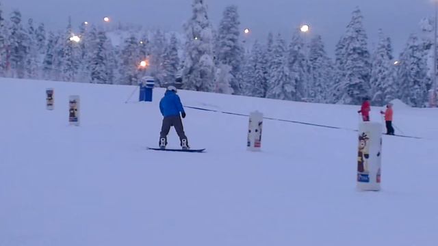 Сноуборд, 4-й день попыток