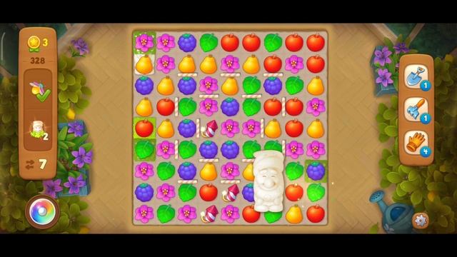 Конец 15-го дня в игре Gardenscapes. 29 мая 2020 (13+) смотреть онлайн