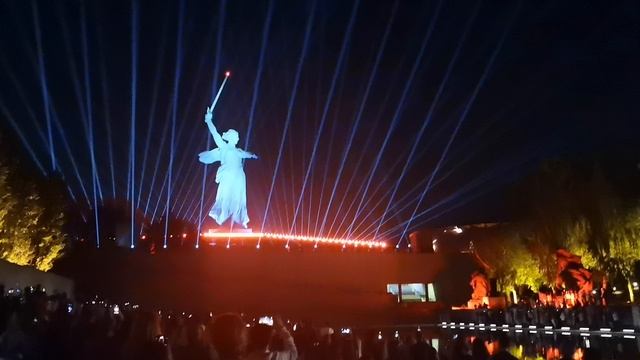Свет Великой Победы на Мамаевом кургане. Волгоград. 2025. смотреть онлайн
