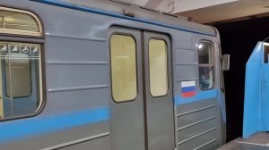 обкатка 81-717.6 на станции метро «Люблино» ПОСАДКИ НЕТ!