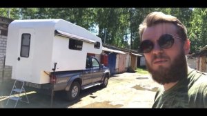 Кемпер «Пилигрим». Покраска и открытие сезона. Camper «Pilgrim». Painting and opening of the season.